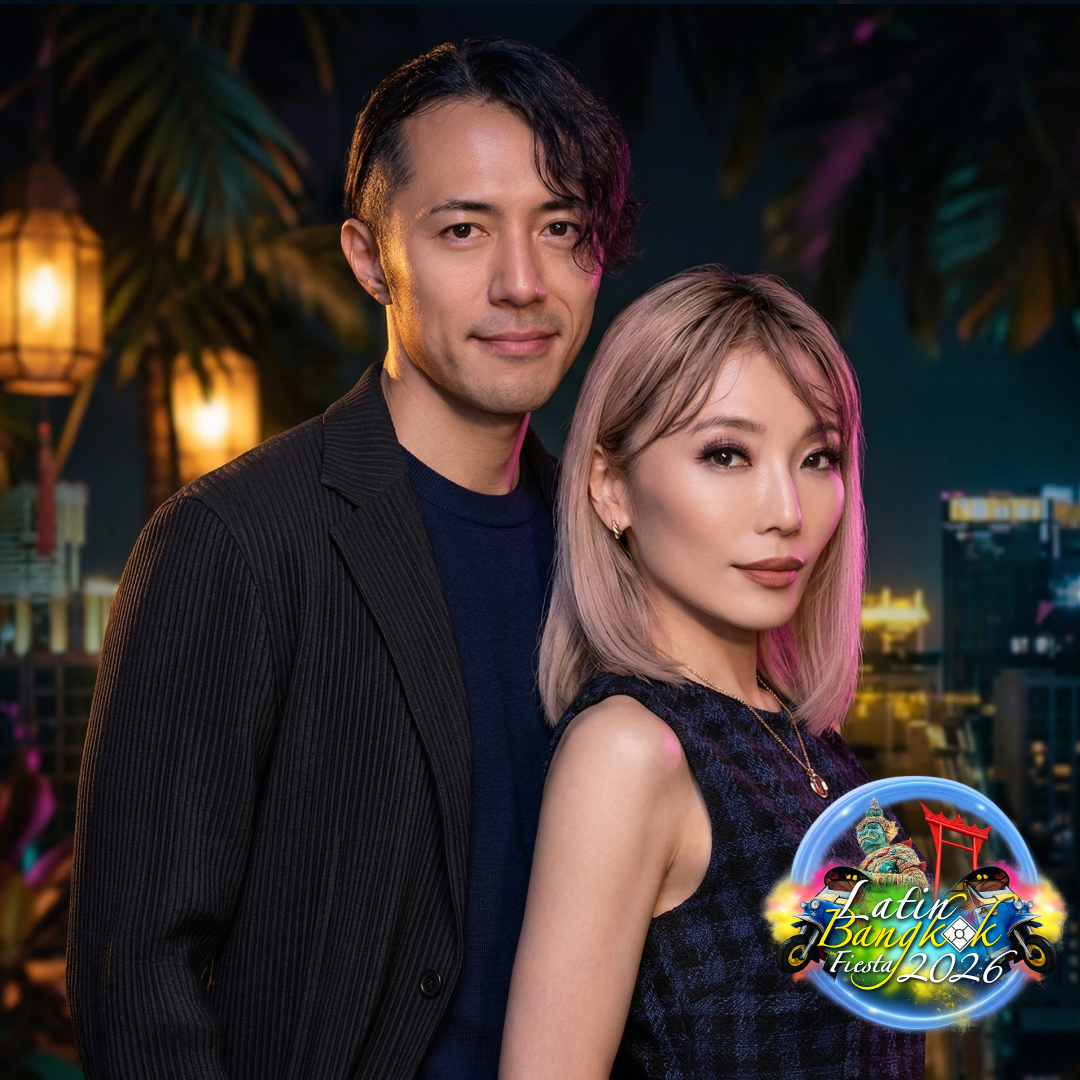 Sachi & Yoshi Ondium social dancing